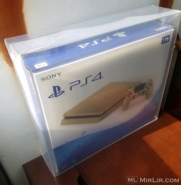 Konsolë ari Sony PlayStation 4 Slim Limited Edition 1TB në EUC