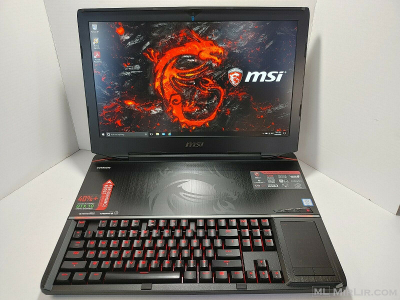 MSI GT83VR TITAN SLI 17.3in Gaming Laptop 3.6GH 32GB 1TB SSD 2TB GTX 1070 WIN 10