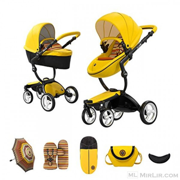 Mima Xari stroller Yellow Limited Edition Bundle