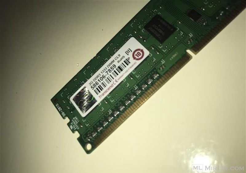 RAM Memorie, 2GB DDR3, 1333Mhz