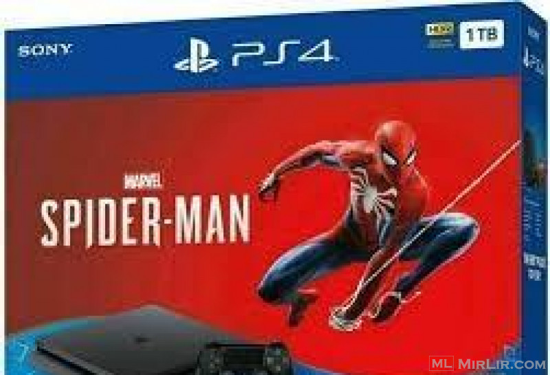 Shes ps4 slim 1TB Spiderman Edition