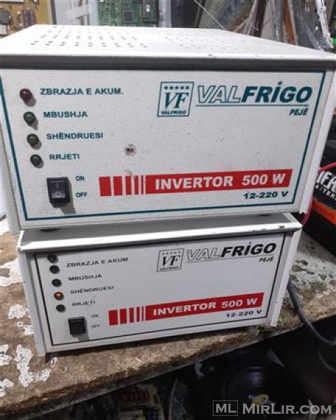 Invertora Val Frigo 500w 220v 12v automatik