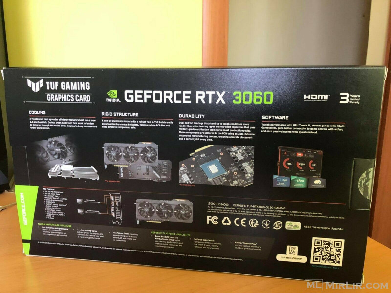 ASUS ROG Strix GeForce RTX 3080 OC Edition 8GB GDDR6 Gaming