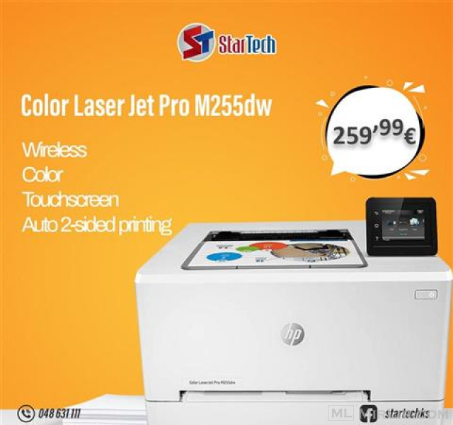 Color LaserJet Pro M255dw