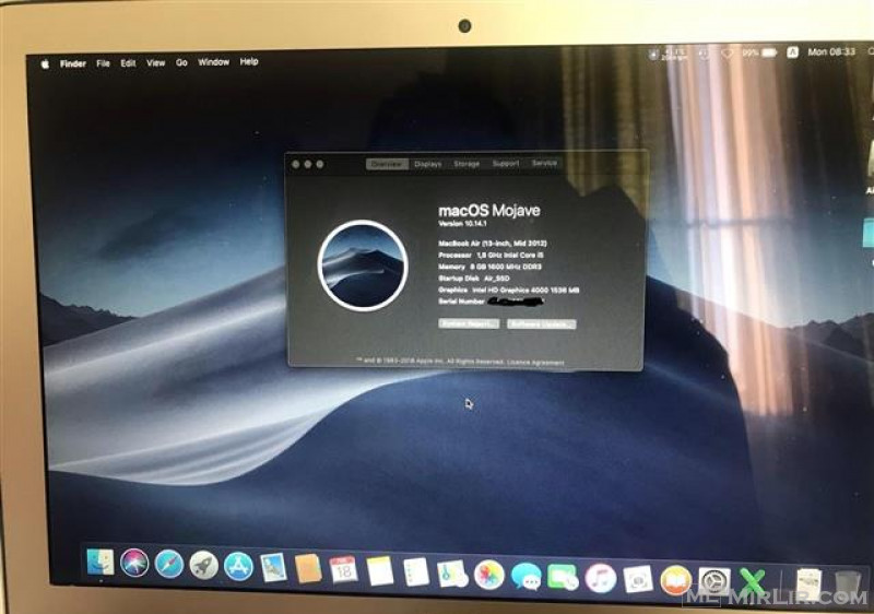 MacBookAir 13 Mid 2012 SHITET