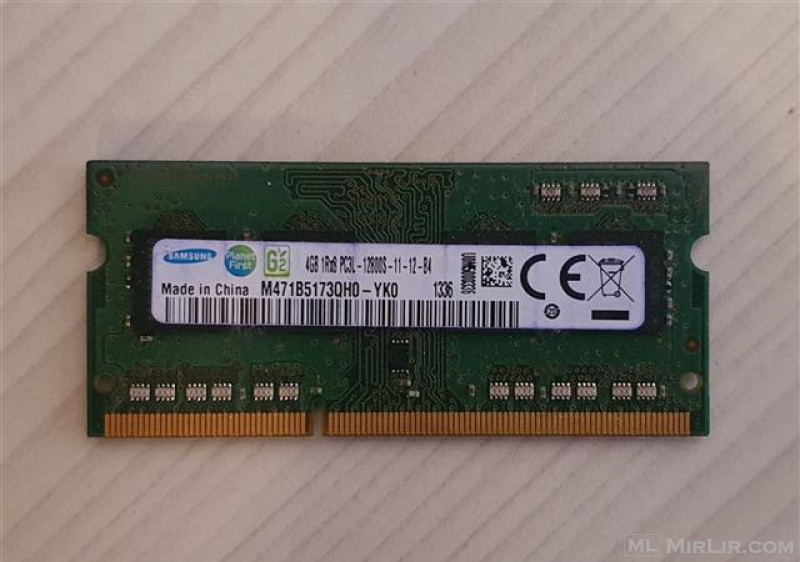 RAM DDR3L 2 x 4GB 12800S