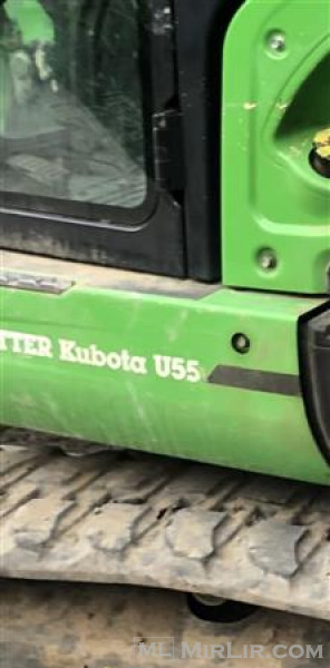 Bagger kubota 5.5 ton viti 2015 