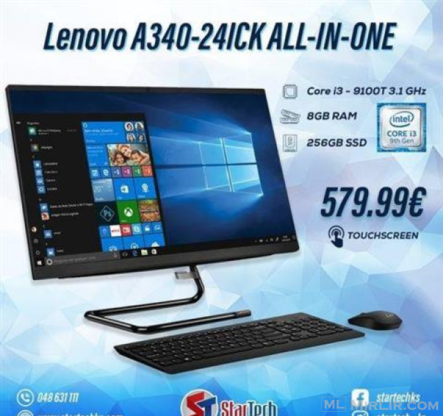 All in One me Touchscreen Lenovo A340