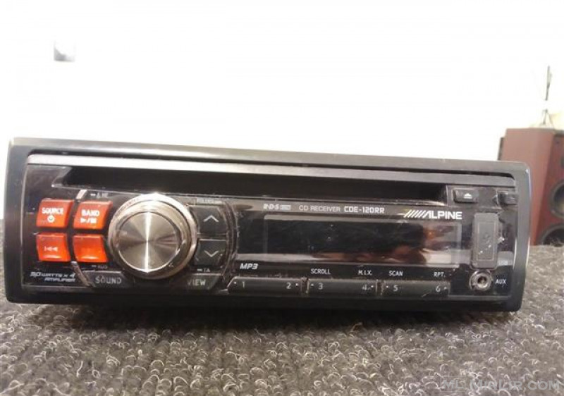 Radio per veture USB AUX CD ALPINE 50x4 