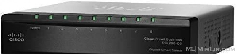  Cisco SG200-08 8-port Gigabit Smart Switch
