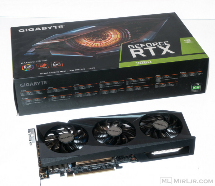 GIGABYTE NVIDIA GeForce RTX 3060 GAMING  12GB 
