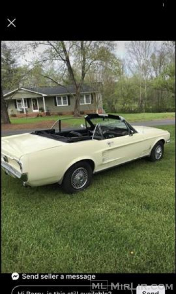 1967 Ford Mustang Cabriolet 