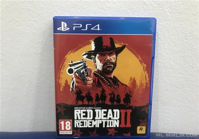 Red dead redemption 2 Ps4 game