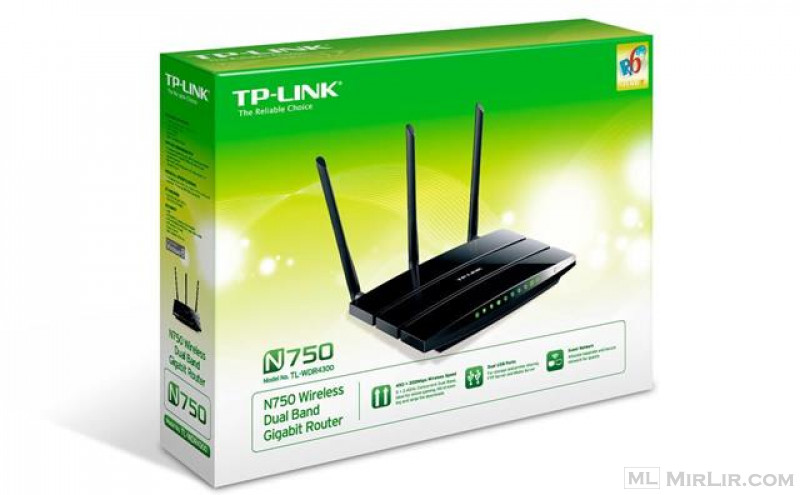 TP-Link N750 Wireless Wi-Fi Dual Band Router