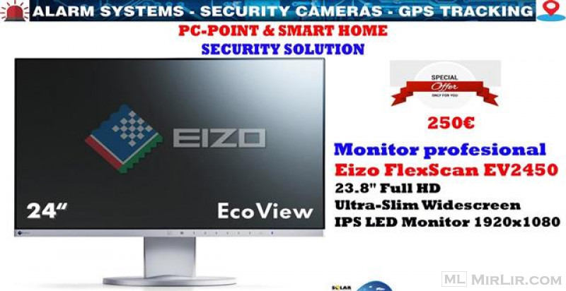 Monitor profesional Eizo EV2450 IPS LED 24\" 250€