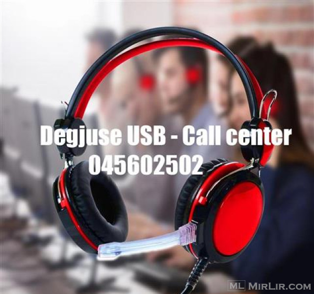 Degjuse per call center USB