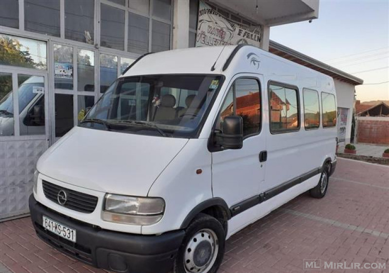 Shitet Minibus Opell Movano 2.5 CDTi