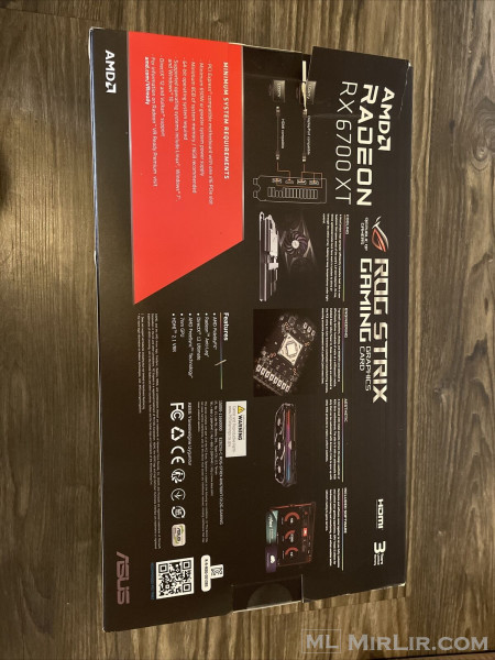 ASUS ROG Strix AMD Radeon RX 6700 XT OC   Edition Gaming Graphics Card 12GB GDDR6