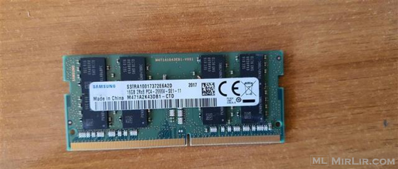 Ram 16GB Samsung DDR 4