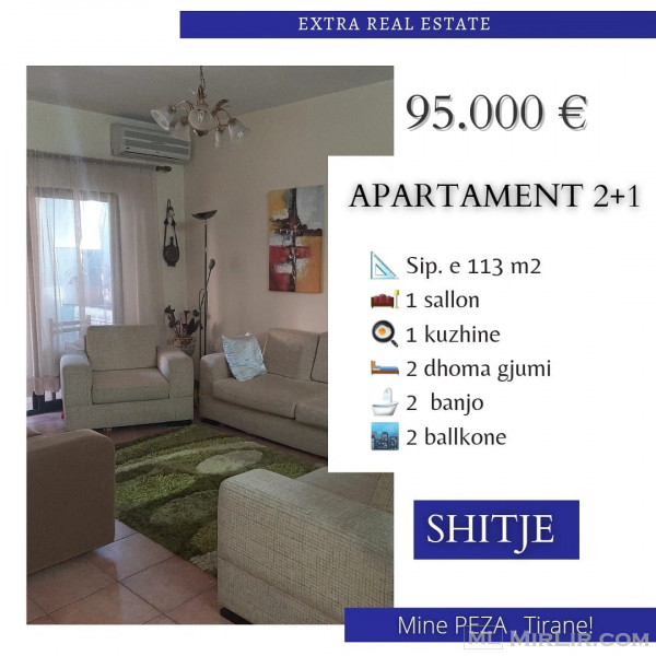 🏡 Shitet apartament 2+1
