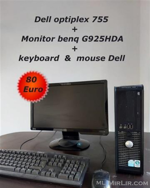 kompjutera dhe monitora dhe tastiera mouse ne shitje