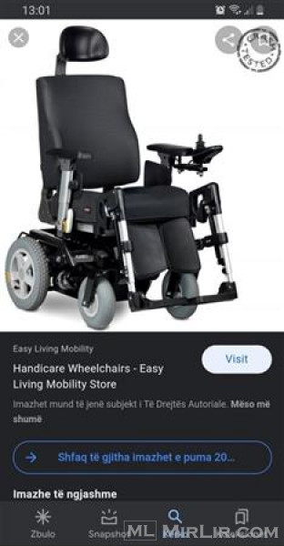 Karroce invalidore me rryme elektrike 