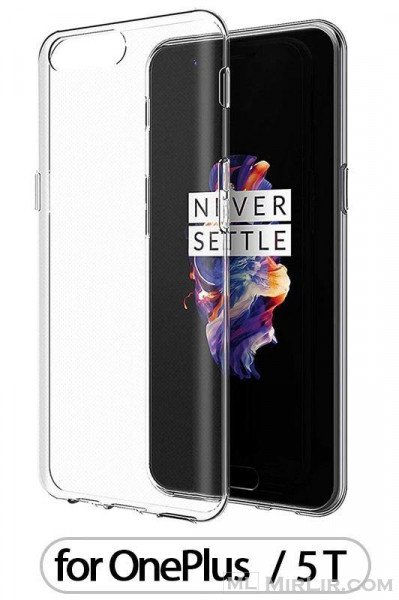OnePlus 5T TPU Case Silicon Clear Fitted Soft