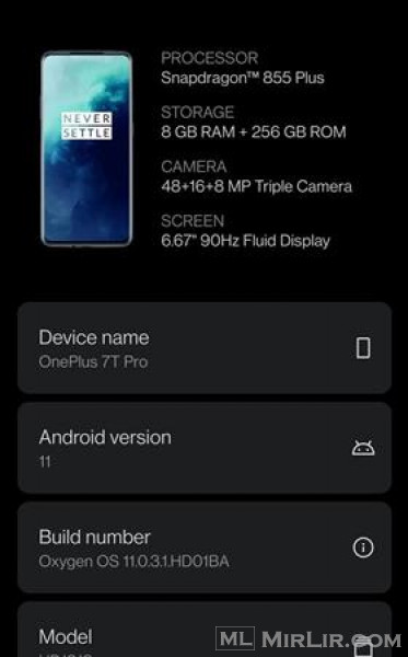 Shitet Oneplus 7T Pro, pa asnje grithe me te gjitha paisjet 
