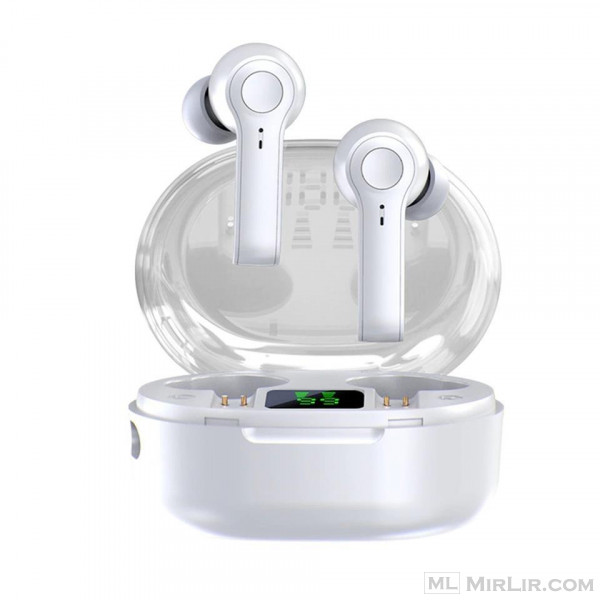 Bluetooth 5.1 Wireless Earphones Stereo - White
