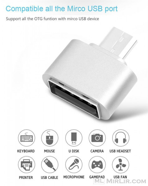 OTG Adapter Micro USB To USB 2.1 adapter/Converter