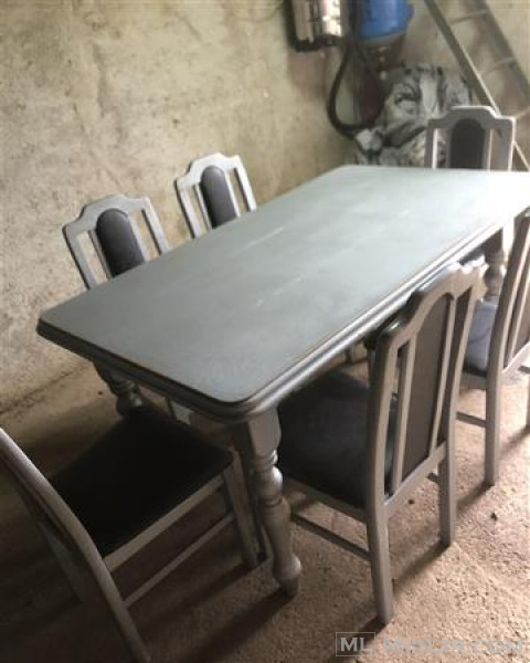 Shitet Tavolina me 6 karrige 