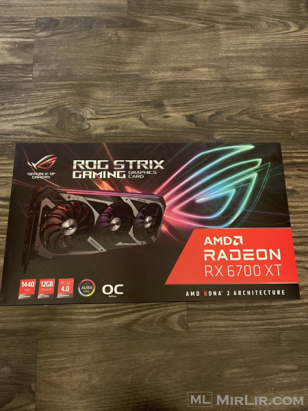 ASUS ROG Strix AMD Radeon RX 6700 XT OC Edition Gaming Graphics Card 12GB GDDR6