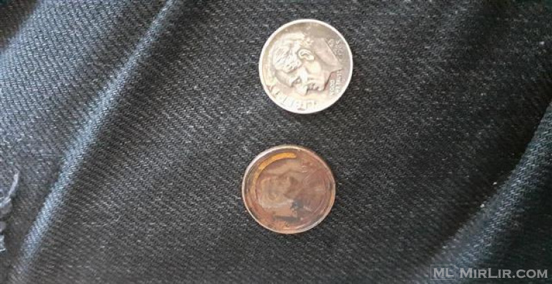 Shiten dy monedha amerikane te vjetra