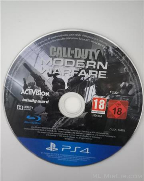 Cd  Call of Duty Warzone Ps4.
