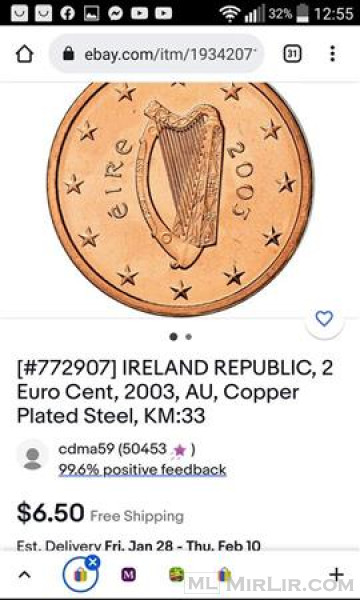 2 cent Ireland 2003