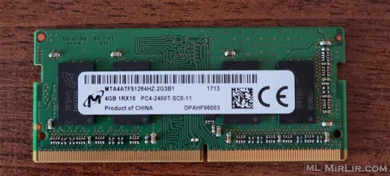 Ram Memory 4 GB DDR4 - Për LapTop