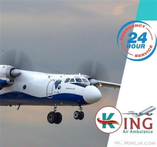 The King Air Ambulance Service in Bokaro with Healthcare