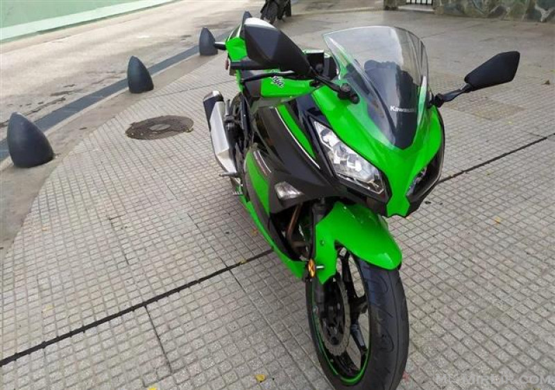 2020 Green Kawasaki Ninja 300 Abs for Free