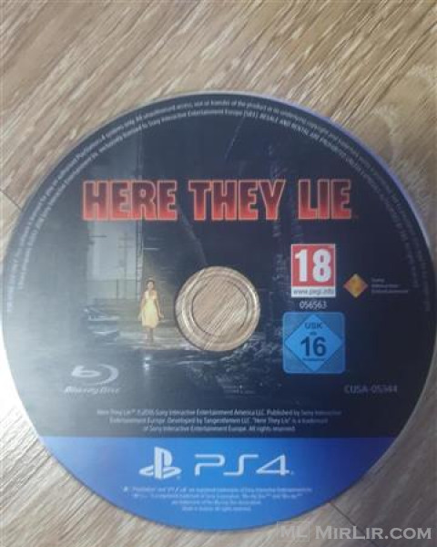 shitet cd ps4 :Here They Lie