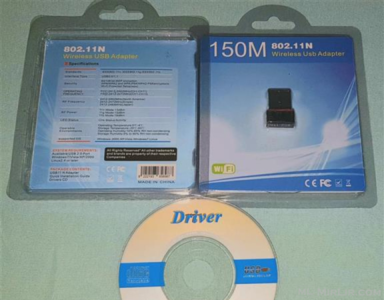 USB WIFI MINI 2.0 802.11n 150Mbps