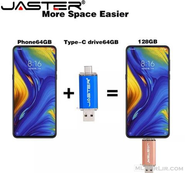USB 64 GB memorie  lidhet direkt Android tipi C (M2)