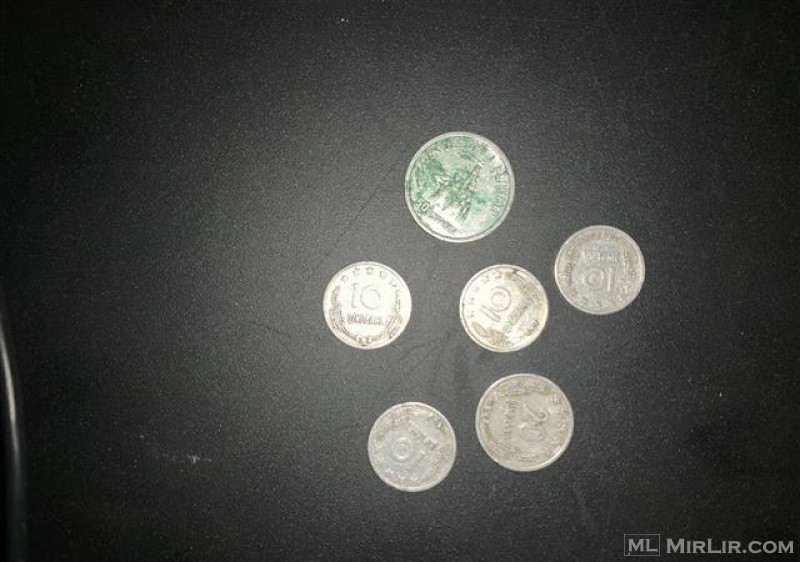 Shiten monedha te vjetera shqiptare 1944-1969