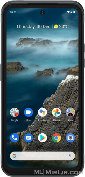 Nokia XR20 5G | Android 11 | Smartphone i shkyçur | SIM me dy karte | Versioni amerikan | 6/128 GB | Ekran 6,67 inç | Kamera e dyfishtë 48MP | qymyr druri