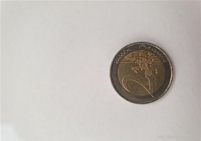 Monedhë 2 Euro e rrallë me shkronjen \"S\"