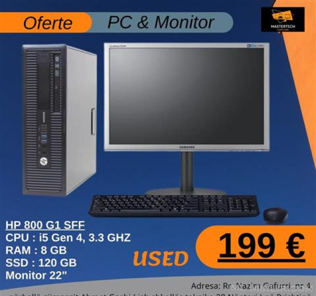 Hp Corei5Gen4 + Monitor 22\' - 199 Euro 