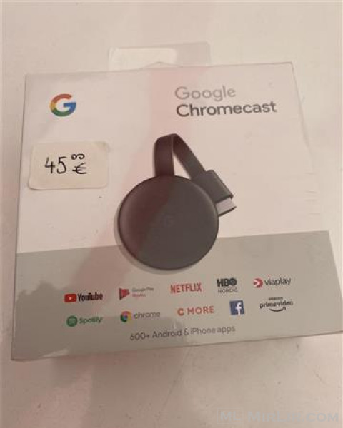 Google Chrome Cast e re