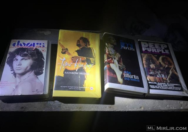 kaseta VHS origjinale hardrock