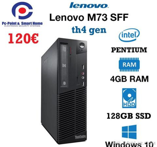 Pc Lenovo ThinkCentre 4th gen 4GB/128SSD 120€