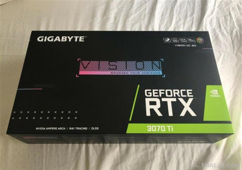GIGABYTE GeForce RTX 3070 Ti VISION OC 8GB GDDR6X Graphics C