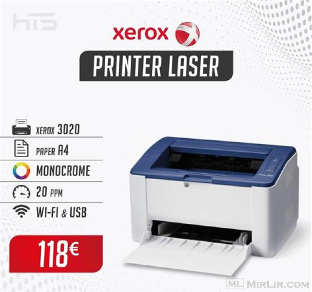 Priter Xerox 3020